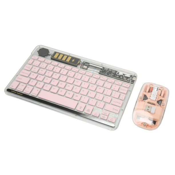 Teclado y ratón inalámbrico retroiluminado hotsell