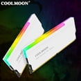 thumbnail image 4 of Disipador calor para memoria RAM DDR4 DDR3 5V-3PIN ARGB para computadora escritorio, 4 of 9
