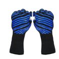 thumbnail image 1 of Guantes resistentes al calor del horno de microondas del silicón ignífugo ignífugo de alta temperatura del Bbq, 1 of 5