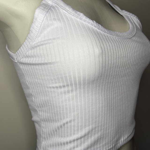 Correa recortada acanalada para mujer Deng Xun unisex