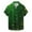Green#6, variant on VBTAPA Hawaiian Shirt for Men St. Patrick's Day Button Down Beach Shirts Irish Clover Short Sleeve Holiday Shirts Green S