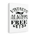 thumbnail image 5 of Inspirational Wall Art Kindness Is Always Free Wall Art Motivation Wall Decor for Home Office Gym Inspiring Success Quote Print Ready to Hang Unframed, 5 of 16
