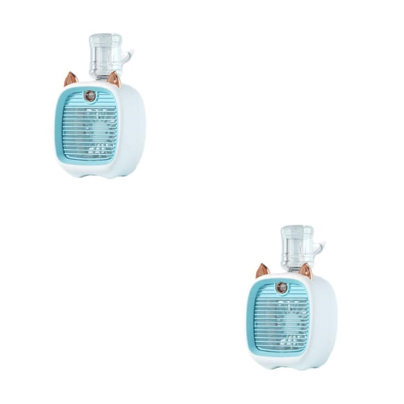 Bearachild Mini ventilador 2 en 1 con 3 modos de carga USB ajustable para viajes, senderismo, Camping, ventiladores de refrigeración de Type2 NO2