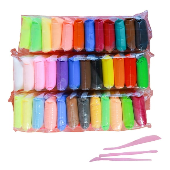 36 Pack Modeling Clay Ultralight Air Dry Clay Magic Clay Playdough Artist Studio Toys DIY Arts and Crafts