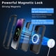 thumbnail image 4 of Funda MYBAT Maverick MagSafe Clip para iPhone 15 PRO MAX Negra con Mica, 4 of 9