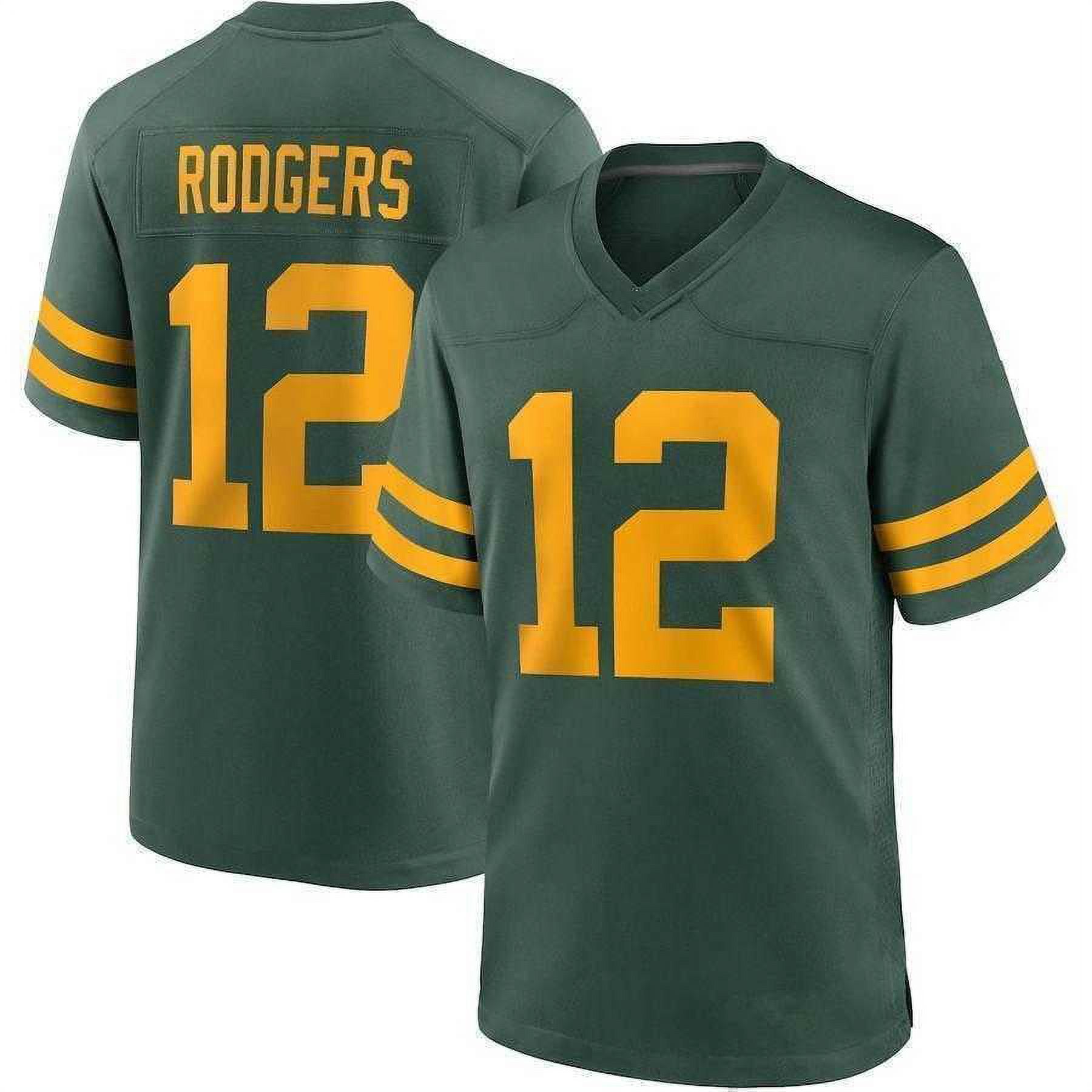 NFL_Jerseys Jersey Green Bay''Packers''#12 Aaron Rodgers 17