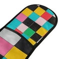 thumbnail image 4 of Yayeee Double Oven Mitt Kitchen Heat Resistant Baking 35" x7" Quilted Glove, Blue Checkered Pattern, 4 of 6