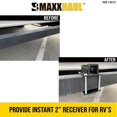 thumbnail image 2 of Adaptador de receptor Hitch MAXXHAUL 50173 para parachoques de 4 pulgadas, 2 of 6