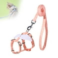 thumbnail image 2 of Laisse pour Chat Réglable Harnais pour Chat Laisse pour Chat Anti-Évasion Respirant Gilet Doux pour Chat Marche en Plein Air Chaîne Rallonge de Laisse Laisse pour Chien 4 Pieds Grande Race Laisse pour Chien Robuste Rétractable Deux Laisses pour Chien, 2 of 4