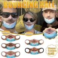 thumbnail image 1 of Máscaras divertidas con estampado de hombre para mujeres adultas, máscara facial de broma reutilizable, tela cómoda y lavable, 1 of 5