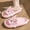 Pink, variant on Cartoon Duck Slippers Slides For Boys Girls Cute Cloud Slides Slipper Unisex Animals Beach Slippers Lightweight Summer Shoes White 10-11 Years