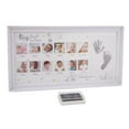 thumbnail image 2 of Abbracc Baby Picture Photo W/ Footprint Handprint 12 Month Gift, 2 of 9