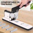 thumbnail image 2 of Heavy Duty Stapler - 130/200 Sheet Capacity with 200 Staples, Metal Base with Staple Remover for Office & School, 2 of 5