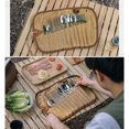 thumbnail image 3 of Bolsa De Almacenamiento De Vajilla Para Acampar Bolsa de almacenamiento de vajilla para acampar Portarrollos portátil para viajes Camping Senderismo BBQ Tmvgtek Para Estrenar, 3 of 9