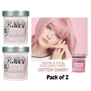 Jerome Russell PUNKY COLOUR Semi Permanent Conditioning Color 3.5 oz - Cotton Candy ( PACK OF 2 )