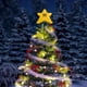 thumbnail image 1 of Lindos Colgantes De Estrella Amarilla Árbol de Navidad Decoraciones de estrellas Decoración de fiesta en el hogar Estilo de píxeles 3D para niños adultos, 1 of 7