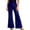 Blue, variant on Girls Boys Sequin Flare Pants ,Elastic High Waist Wide Leg Trousers for Festival Stage Party Gathering Wear