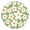 Round Fitt, variant on Gothic Starry Night Round Elastic Tablecloth - Windproof, Waterproof, Durable Outdoor Dining Table Cover with Snug Fit