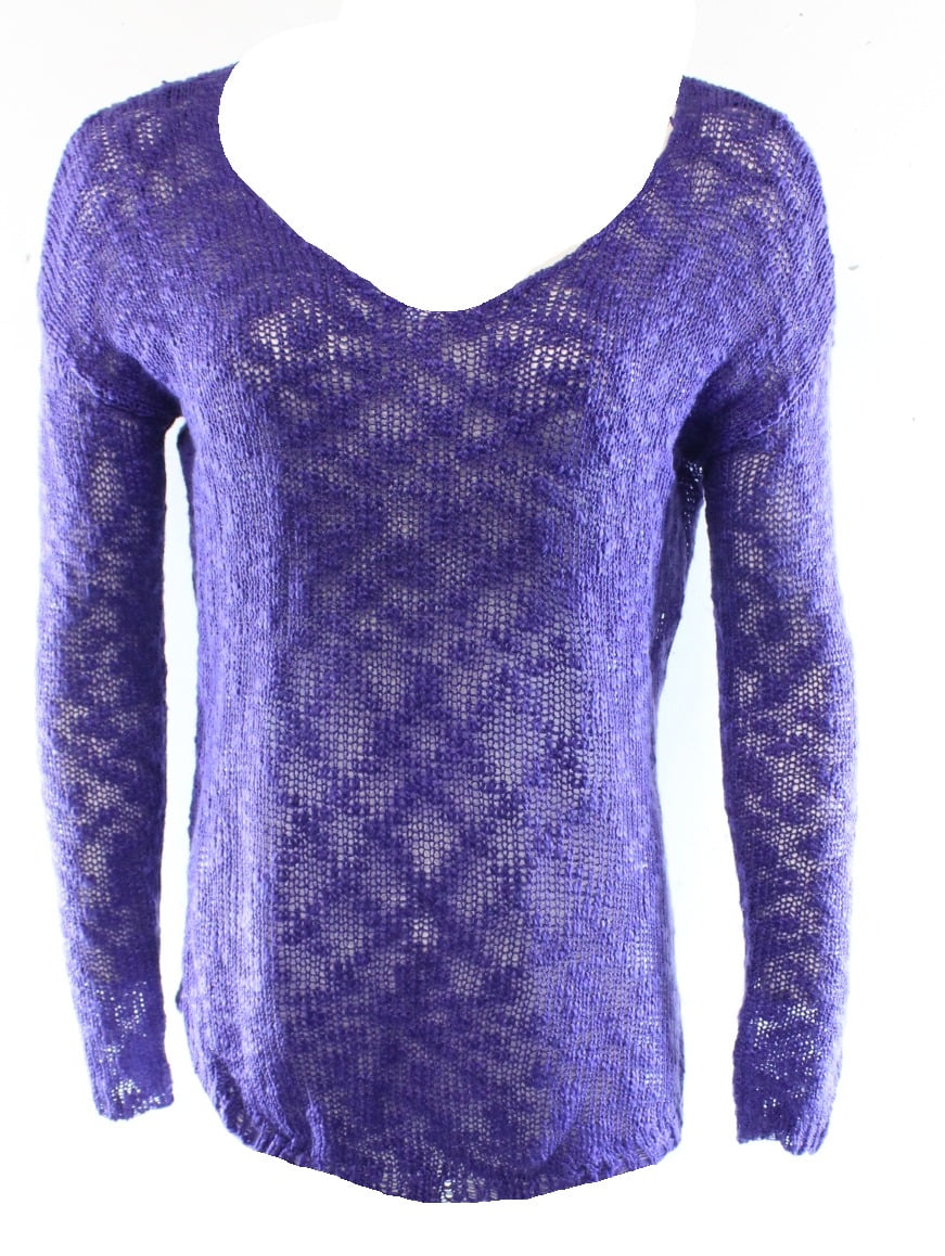 royal purple sweater