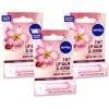 3 Pack - Nivea 2in1 Lip Balm & Scrub Super Soft Lips, Rosehip Oil + Vitamin E, 0.17 oz (4.8 g)