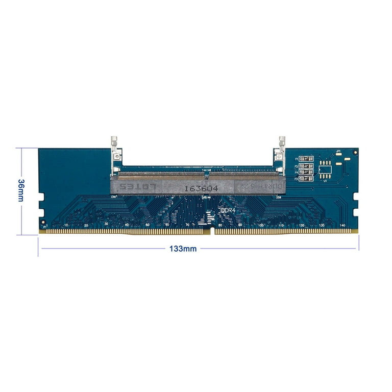 Adaptateur RAM DDR4 – Convertisseur Carte Mémoire Portable Vers PC Bureau Testeur