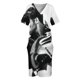 thumbnail image 3 of Faith George-vestido holgado con bolsillos para mujer ropa de noche de lujo color morado, 3 of 6
