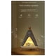 thumbnail image 5 of Tent Shaped Wireless Bluetooth Speaker Lamp Night Light Table Lamp 2 in 1 with Lighting and Music Player Functions, 5 of 5