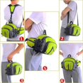 thumbnail image 3 of Multifunctional Military Style Canvas Waist Bag Waist Bag Waterproof Bag with Drink Holder Suitable for Running, Walking, Cycling, Mountaineering, Cam, 3 of 5