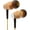 Tropical Sun, variant on Symphonized XTC 2.0 Earbuds with Mic, Premium Genuine Wood Stereo Earphones, in-Ear Noise-isolating Headphones with Tangle-Free Cable (Tropical Sun)