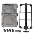 thumbnail image 2 of Transporteur pour Chien et Chat Roulant, Transporteur pour Animaux Pliable Grand Espace avec Roues pour Voyage, 2 of 7