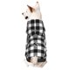 thumbnail image 1 of Balery Anchor Black Tartan Plaid Sudadera con Capucha para Perros Pequeños – Ropa para Mascotas, Disfraz para Perros y Gatos, Ideal para Fiestas y Cosplay-Small, 1 of 7