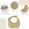 thumbnail image 4 of Bow Clutch Purse for Women Summer Beach Handbags Woven Clutch for Party Wedding Vacation 2024, 4 of 5