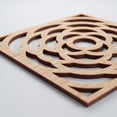 thumbnail image 4 of Ekena Millwork 7 3/8"W x 7 3/8"H x 1/4"T Extra Small Edinburg Decorative Fretwork Wood Wall Panels, Alder, 4 of 13