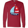 thumbnail image 3 of Inktastic Sailing Boat, Sailor, Sailing, Sails, Boat, Ship Long Sleeve T-Shirt, 3 of 5
