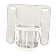 thumbnail image 3 of Soporte para vasos en reposacabezas, organizador para reposacabezas trasero de coche, paraguas con ganchos Premium Blanco, 3 of 9