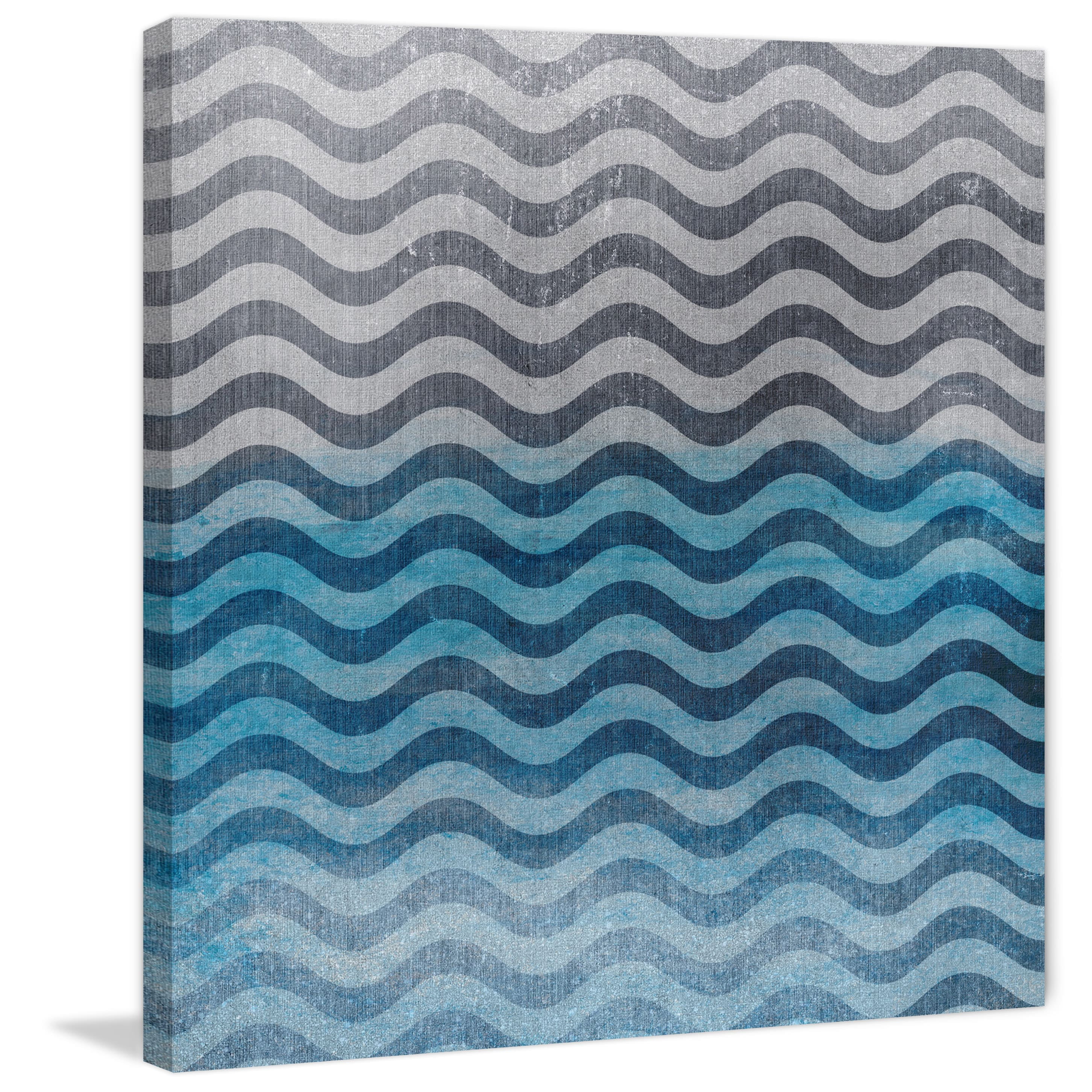 "Half and Half" Painting Print on Wrapped Canvas