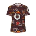 thumbnail image 5 of Wukai A Cup Of Black Coffee On A Saucer Print Men's Short-Sleeved Mesh T-Shirt,Quick-Dry Short Sleeve Workout T-Shirt-5X-Large, 5 of 8