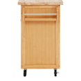 thumbnail image 3 of Dorel Living Kitchen Island, Natural, 3 of 4