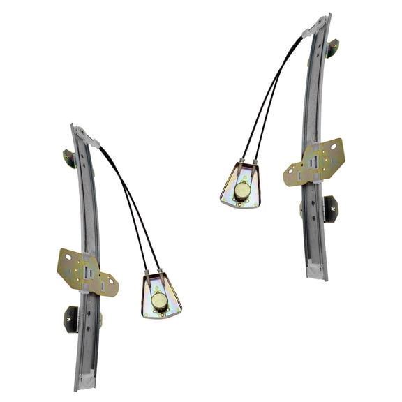 TRQ Window Regulator Manual Front & Pair for 94-97 Honda Accord Sedan WRA50940