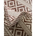 thumbnail image 5 of Outdoor Laaset Collection Area Rug Red - 7'10" Square, 5 of 5