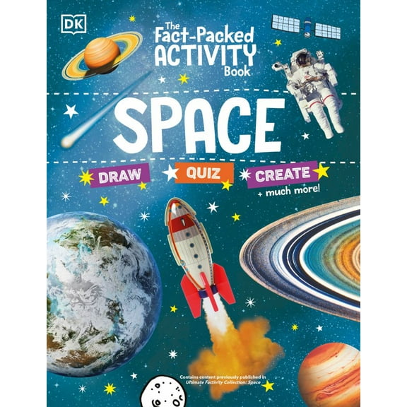 The Fact-Packed Activity Book: Space: With More Than 50 Activities, Puzzles, and More! (Paperback)