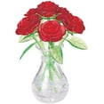thumbnail image 4 of Roses in Vase Original 3D Crystal Puzzle from BePuzzled, Ages 12 and Up, 4 of 8