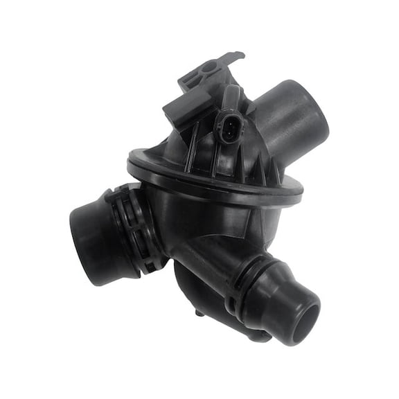 Engine Coolant Thermostat Housing Assembly - Compatible with 2011 BMW 528i 3.0L 6-Cylinder