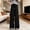 298Black684, variant on CAIVO Child Girls Cargo Pants For Preteen Girls Lightweight Utility Summer Trousers For Everyday Play And School Breathable Kids Pants Holiday Solid Color Streetwear