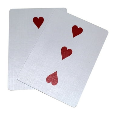 Bicycle Euchre Counter Cards by 2's and 3's Spades and Hearts (Blue)
