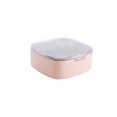 thumbnail image 2 of fastboy Desktop Organizer Compartments Organization Plastic Stationery Table Storage Box Household Carrying Data Line Cable Holder Gray Pink, 2 of 6