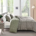 thumbnail image 2 of Funda Nórdica Rey Botánico Algodón Premium 3 Piezas Juego de Cama Chic Gris, 2 of 9