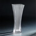 thumbnail image 1 of Vase en Verre Carré Évasé 14 x 5 x 5 Po, Transparent, 1 of 1
