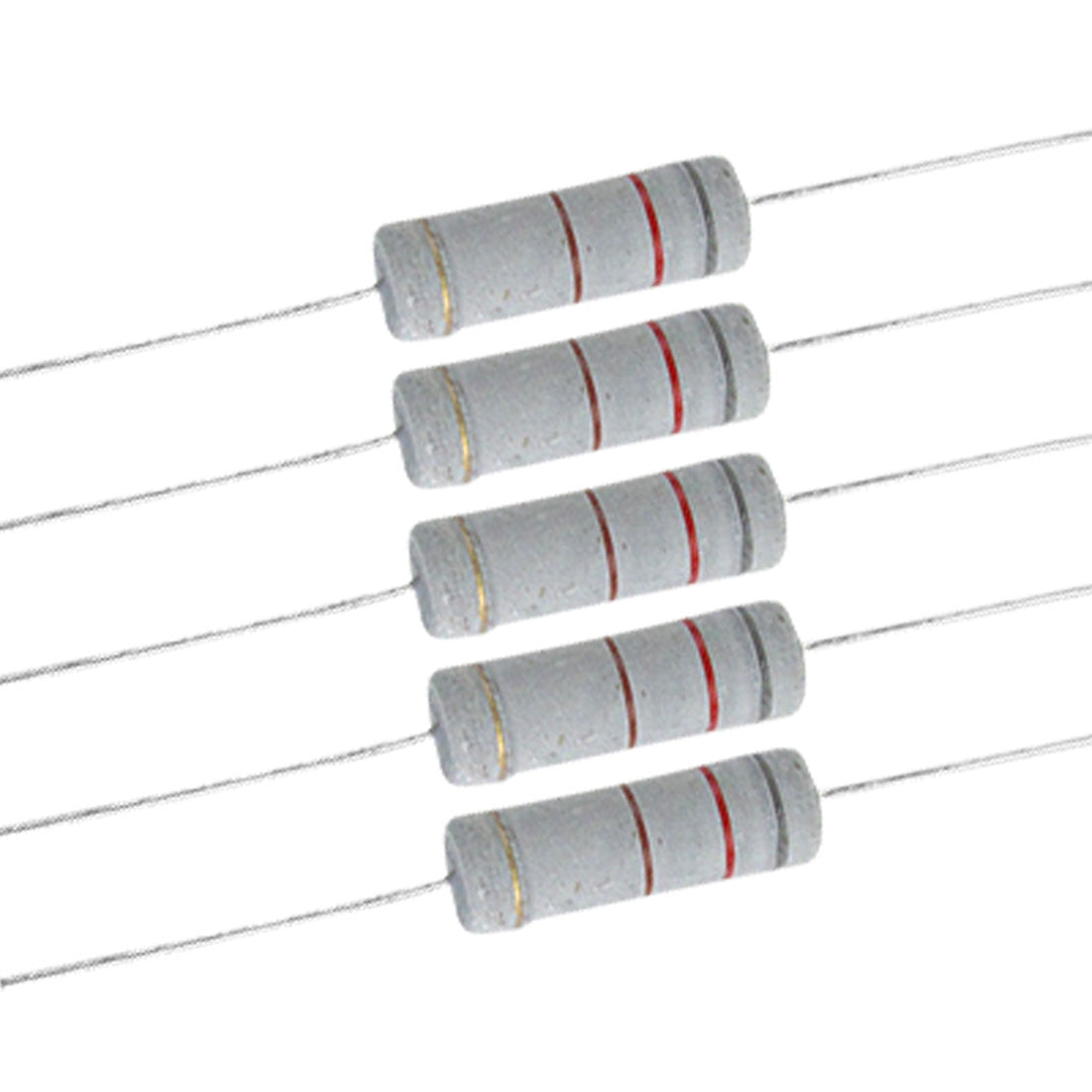 5 Watt 820 ohm Metal Oxide Film Resistor 5W 700V 10 Pcs - Newegg.com.