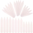 thumbnail image 1 of 200 Pcs Collier Blanc en Plastique Reste les Os Rinceurs en 3 Tailles, 1 of 8